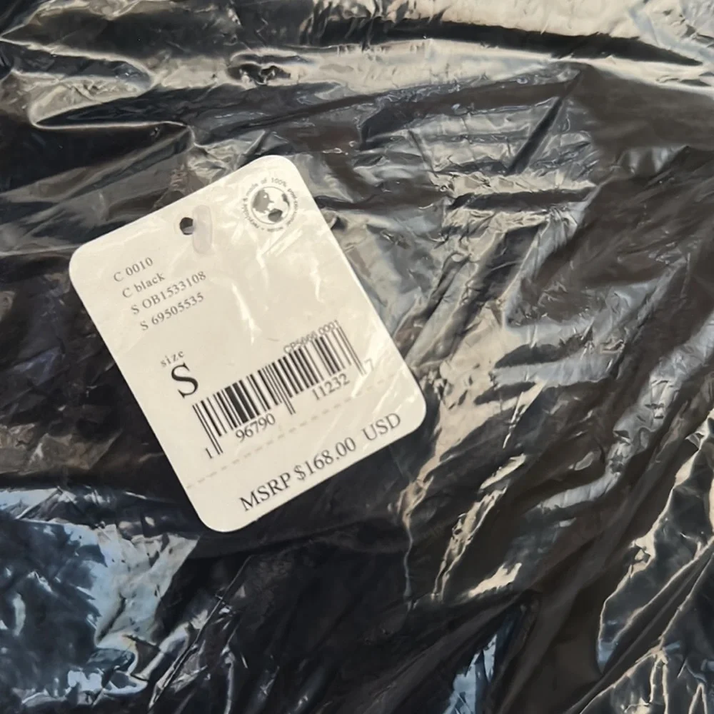 NWT Free People Revolve 90’s Forever Overalls in Black with Tie Sides Jumpsuit - Picture 9 of 12